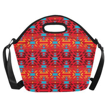 Load image into Gallery viewer, Fire Colors and Sky Sierra Neoprene Lunch Bag/Large (Model 1669) Neoprene Lunch Bag/Large (1669) e-joyer 
