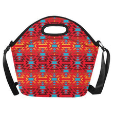 Load image into Gallery viewer, Fire Colors and Sky Sierra Neoprene Lunch Bag/Large (Model 1669) Neoprene Lunch Bag/Large (1669) e-joyer 
