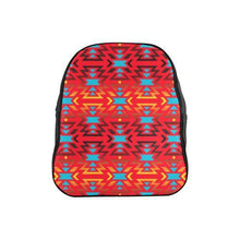 Load image into Gallery viewer, Fire Colors and Sky Sierra School Backpack (Model 1601)(Small) School Backpacks/Small (1601) e-joyer 
