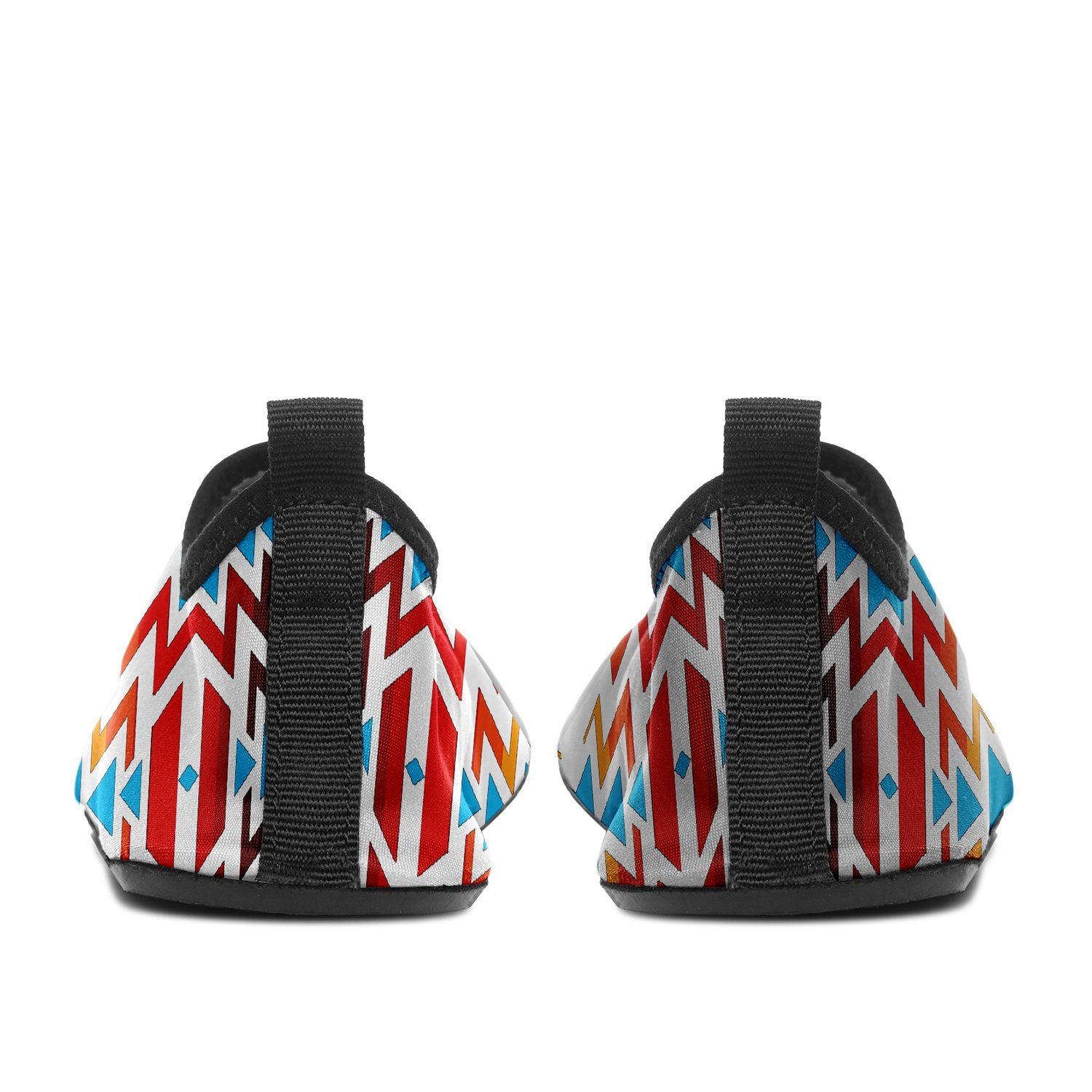 Fire Colors and Sky Sockamoccs Slip On Shoes 49 Dzine 