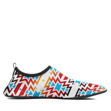 Load image into Gallery viewer, Fire Colors and Sky Sockamoccs Slip On Shoes 49 Dzine 
