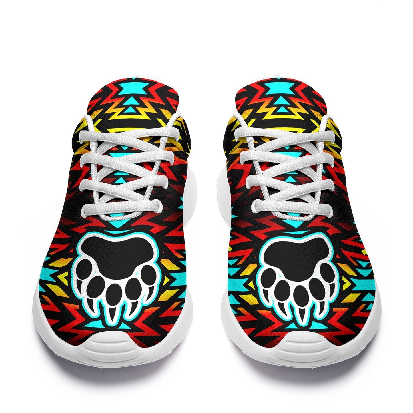Fire Colors and Turquoise Bearpaw Ikkaayi Sport Sneakers 49 Dzine 