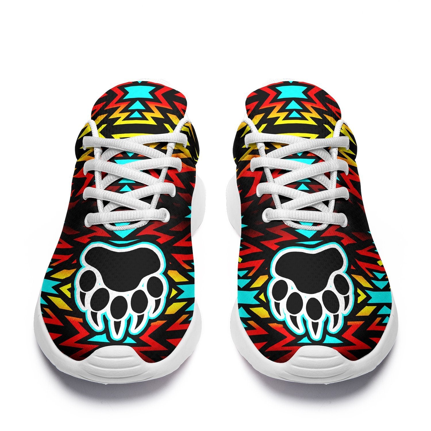 Fire Colors and Turquoise Bearpaw Ikkaayi Sport Sneakers 49 Dzine 