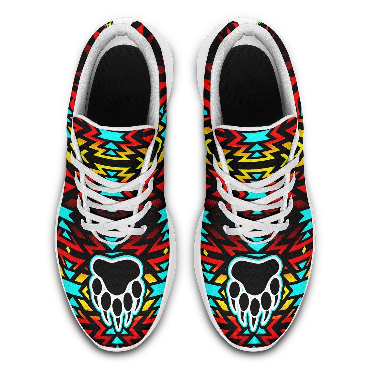 Fire Colors and Turquoise Bearpaw Ikkaayi Sport Sneakers 49 Dzine 