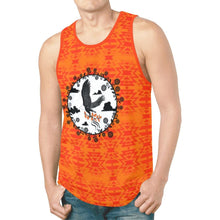 Load image into Gallery viewer, Fire Colors and Turquoise Carrying Their Prayers New All Over Print Tank Top for Men (Model T46) New All Over Print Tank Top for Men (T46) e-joyer 
