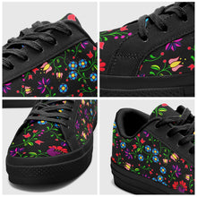 Load image into Gallery viewer, Fleur Indigine Aapisi Low Top Canvas Shoes Black Sole aapisi Herman 
