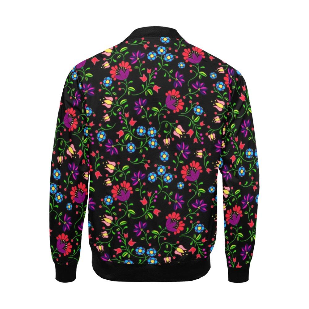 Fleur Indigine All Over Print Bomber Jacket for Men (Model H19) All Over Print Bomber Jacket for Men (H19) e-joyer 