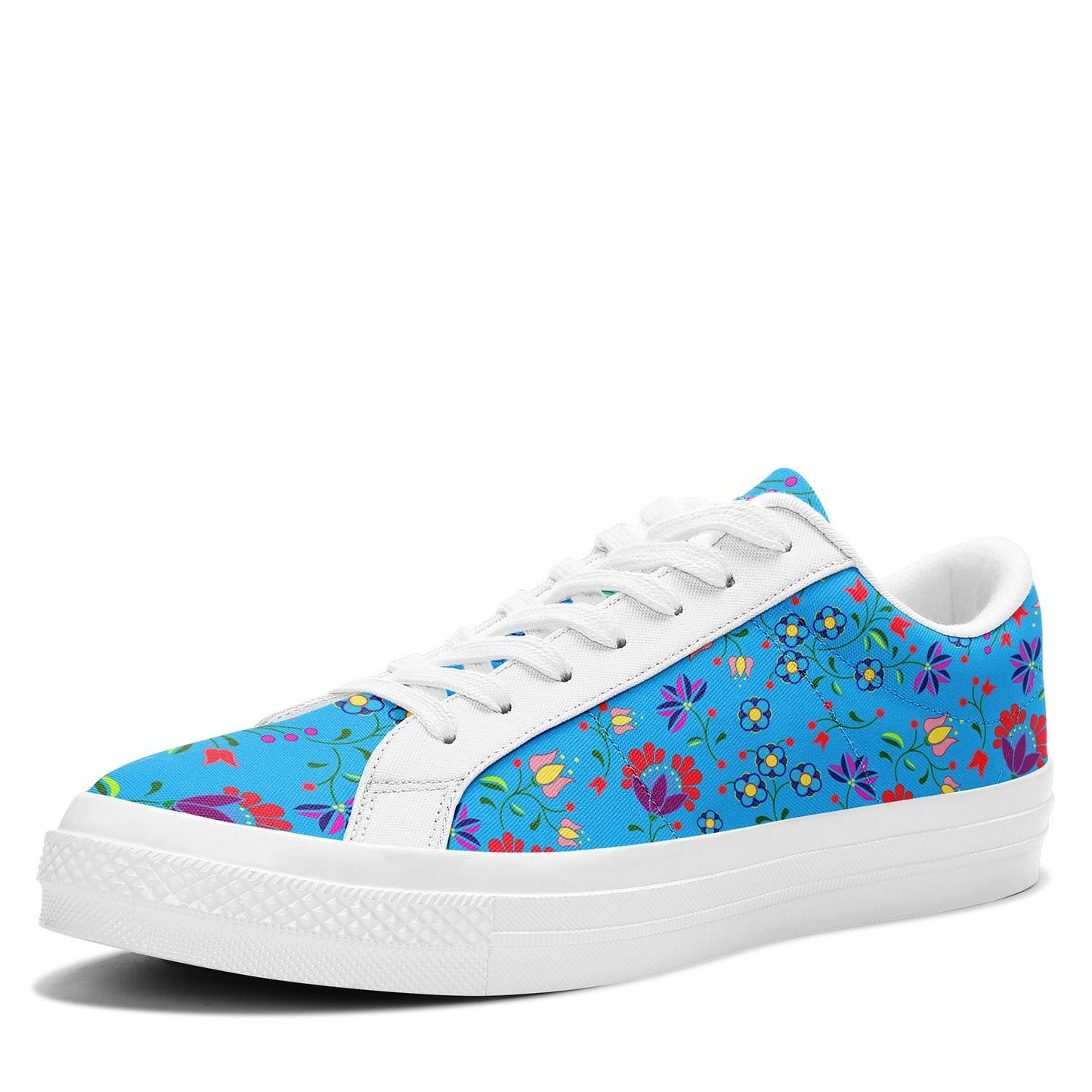 Fleur Indigine Ciel Aapisi Low Top Canvas Shoes White Sole aapisi Herman 