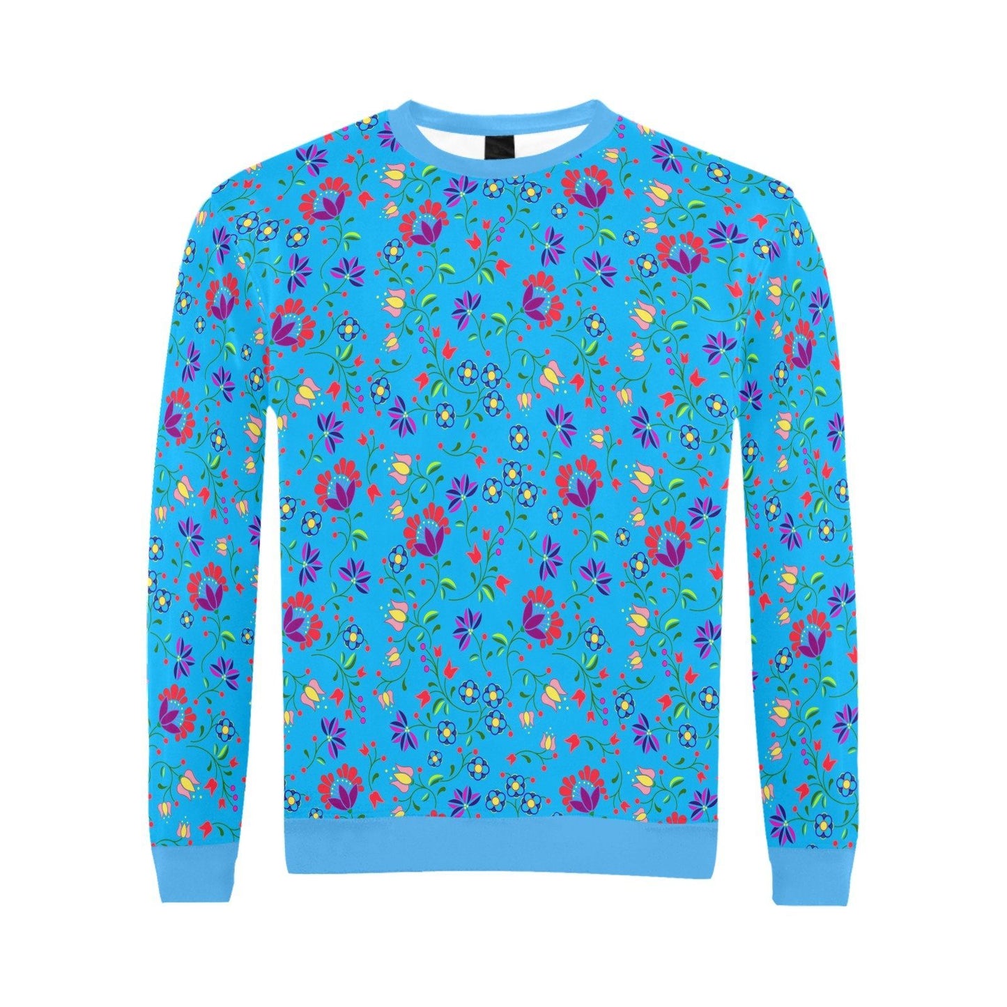 Fleur Indigine Ciel All Over Print Crewneck Sweatshirt for Men (Model H18) shirt e-joyer 