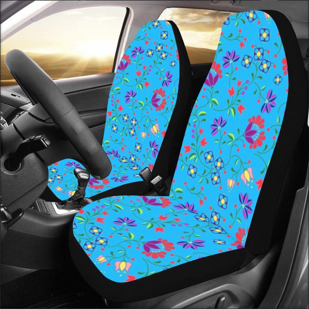 Fleur Indigine Ciel Car Seat Covers by 49 Dzine