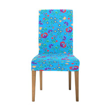 Load image into Gallery viewer, Fleur Indigine Ciel Chair Cover (Pack of 4) Chair Cover (Pack of 4) e-joyer 
