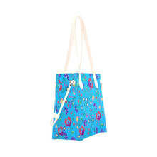 Load image into Gallery viewer, Fleur Indigine Ciel Clover Canvas Tote Bag (Model 1661) Clover Canvas Tote Bag (1661) e-joyer 
