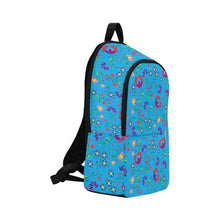 Load image into Gallery viewer, Fleur Indigine Ciel Fabric Backpack for Adult (Model 1659) Casual Backpack for Adult (1659) e-joyer 
