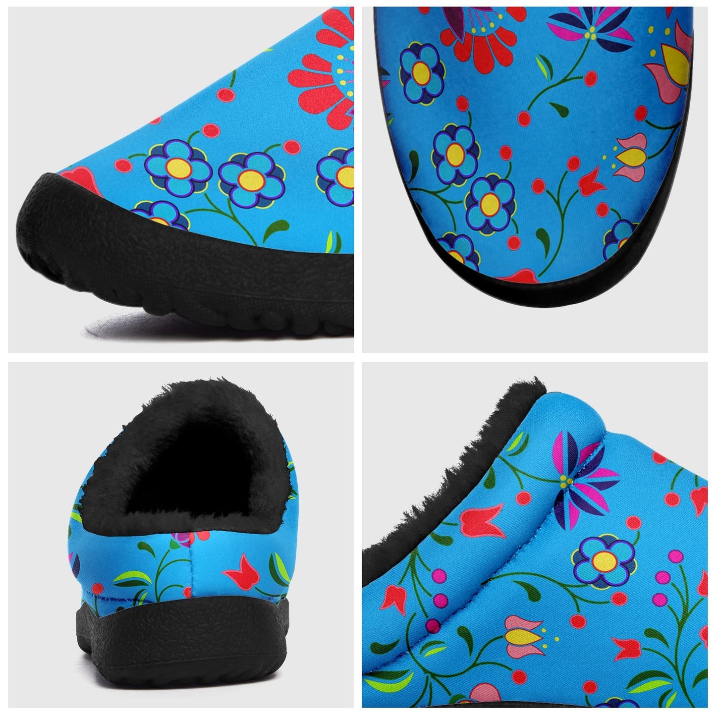 Fleur Indigine Ciel Ikinnii Indoor Slipper 49 Dzine 