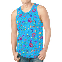 Load image into Gallery viewer, Fleur Indigine Ciel New All Over Print Tank Top for Men (Model T46) New All Over Print Tank Top for Men (T46) e-joyer 
