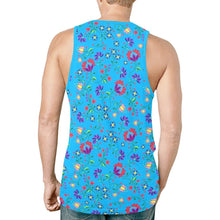 Load image into Gallery viewer, Fleur Indigine Ciel New All Over Print Tank Top for Men (Model T46) New All Over Print Tank Top for Men (T46) e-joyer 
