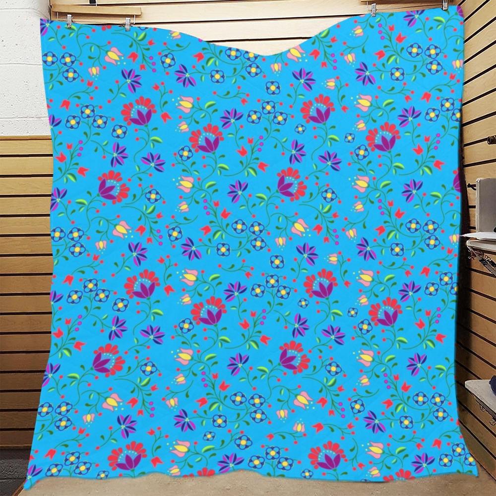 Fleur Indigine Ciel Quilt 70