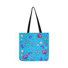 Load image into Gallery viewer, Fleur Indigine Ciel Reusable Shopping Bag Model 1660 (Two sides) Shopping Tote Bag (1660) e-joyer 
