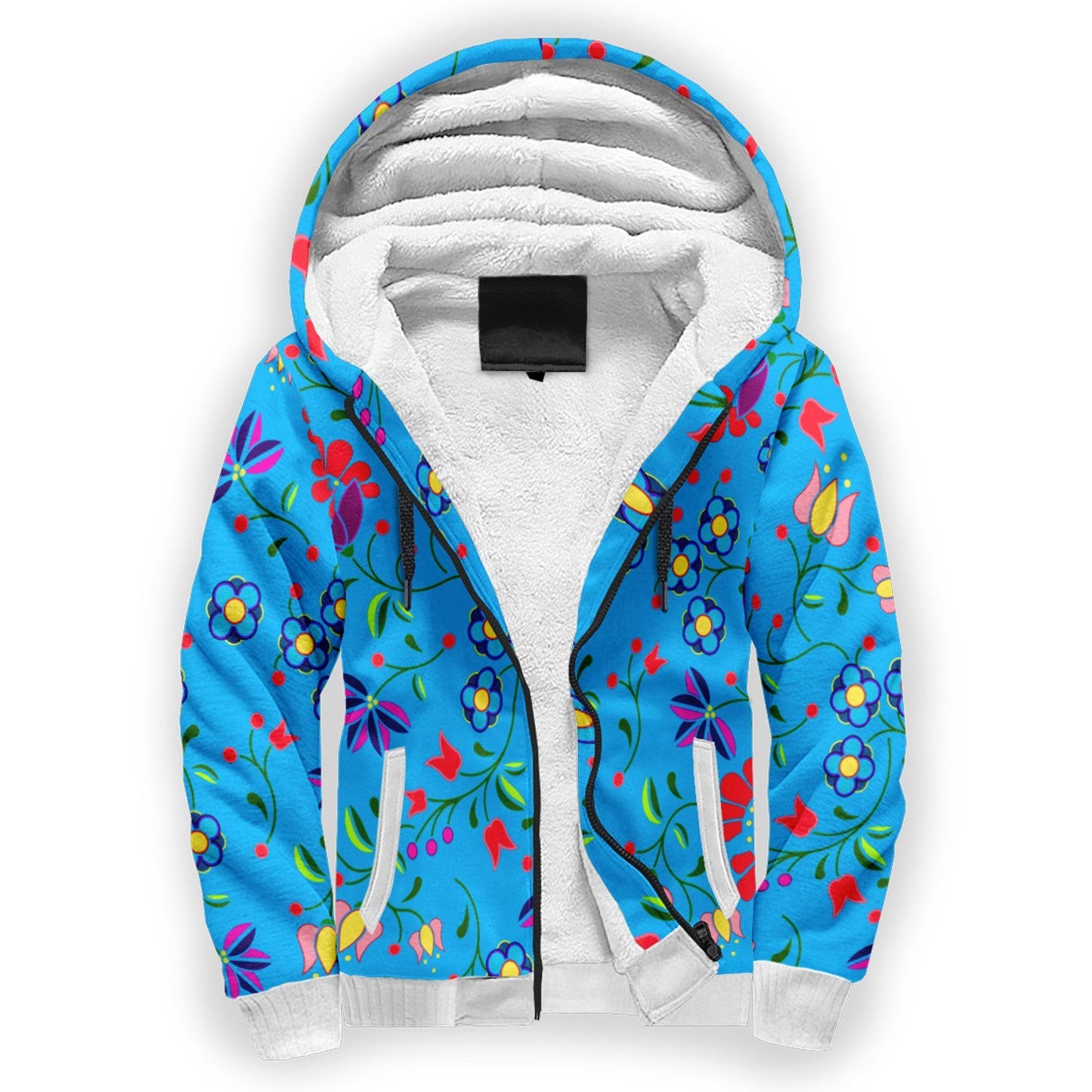 Fleur Indigine Ciel Sherpa Hoodie hoodie Herman 