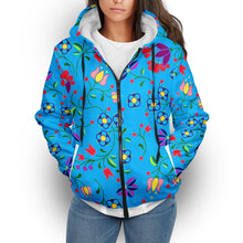 Load image into Gallery viewer, Fleur Indigine Ciel Sherpa Hoodie hoodie Herman 
