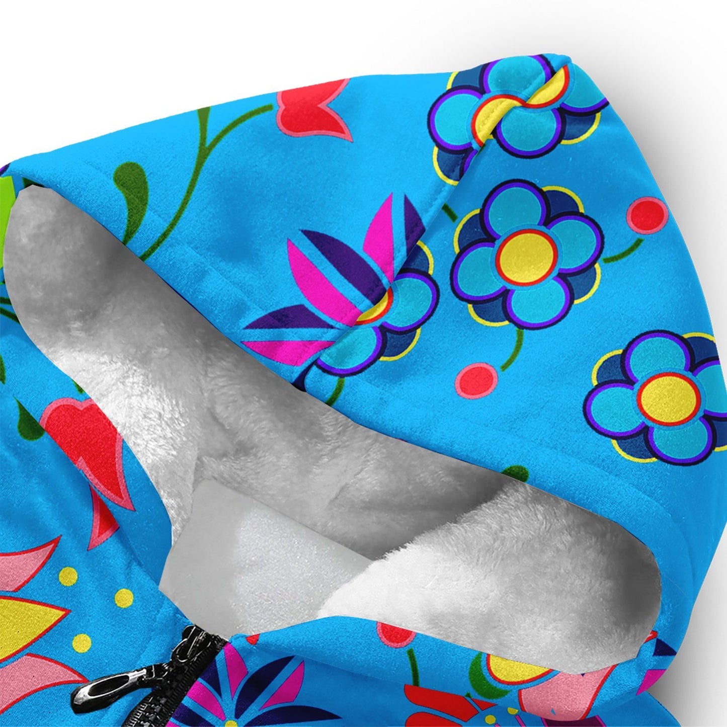 Fleur Indigine Ciel Sherpa Hoodie hoodie Herman 