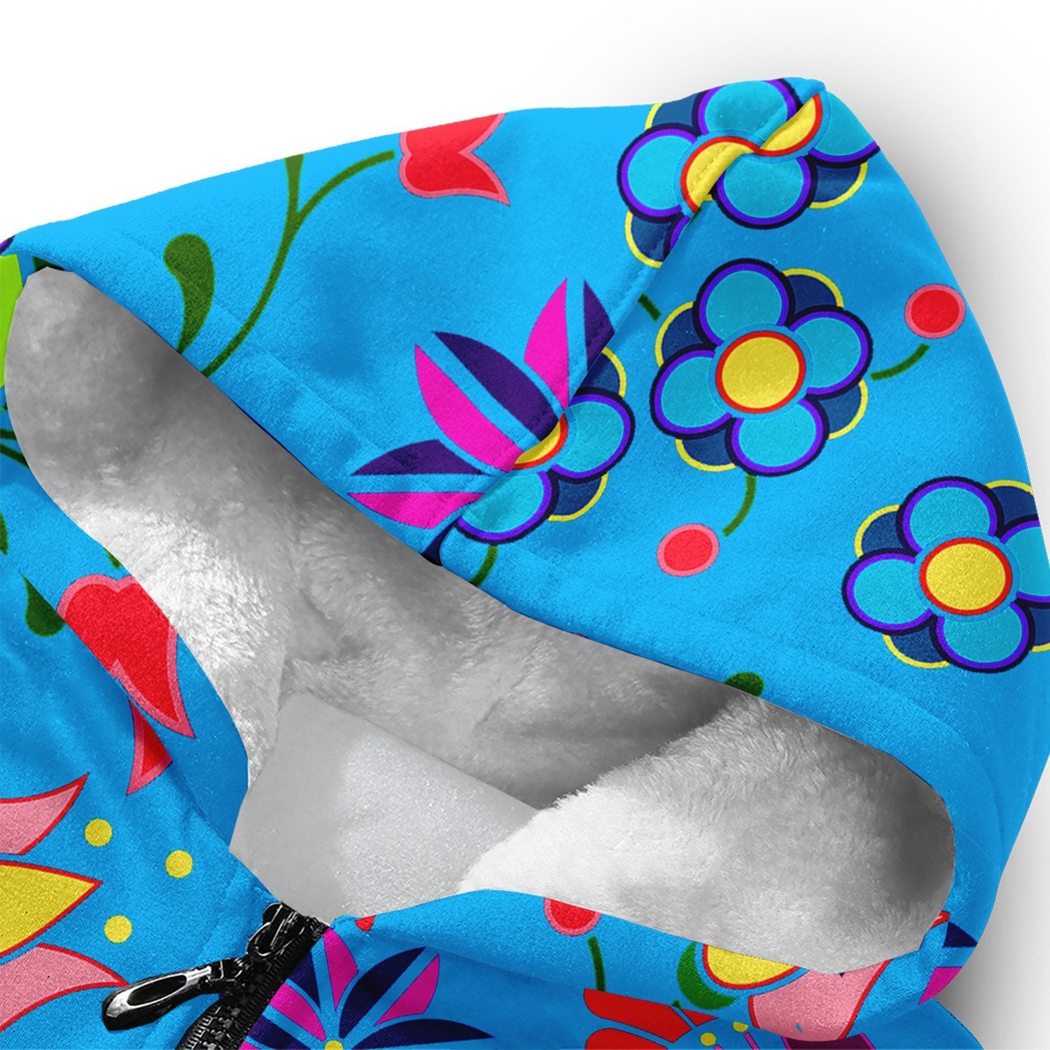 Fleur Indigine Ciel Sherpa Hoodie hoodie Herman 