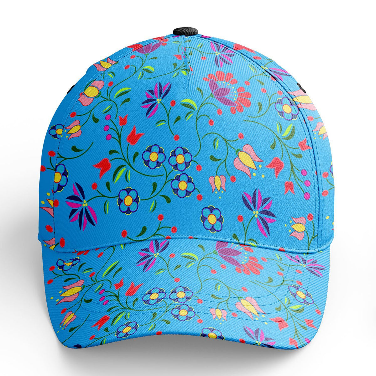 Fleur Indigine Ciel Snapback Hat by 49 Dzine