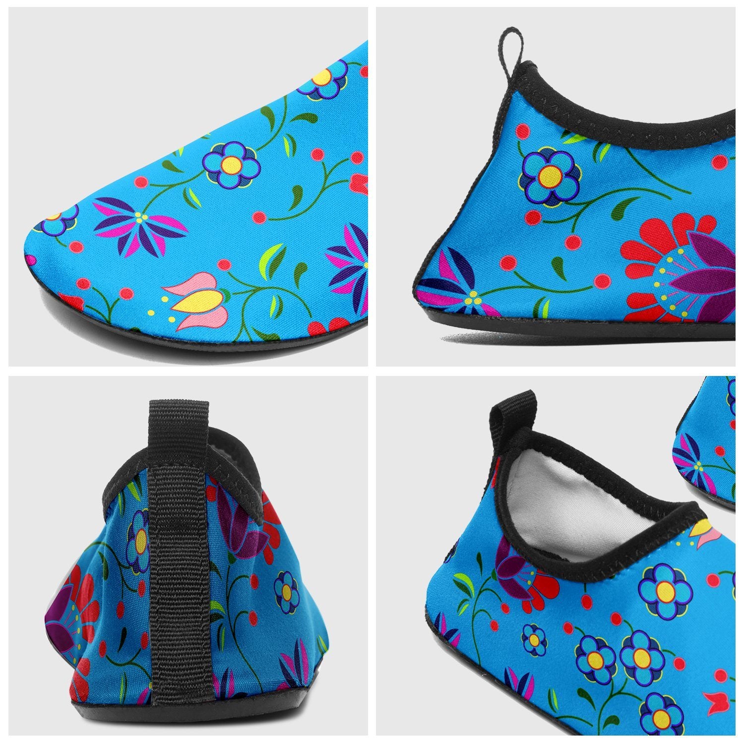 Fleur Indigine Ciel Sockamoccs Kid's Slip On Shoes Herman 