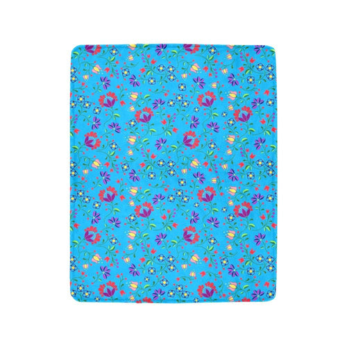 Fleur Indigine Ciel Ultra-Soft Micro Fleece Blanket 40