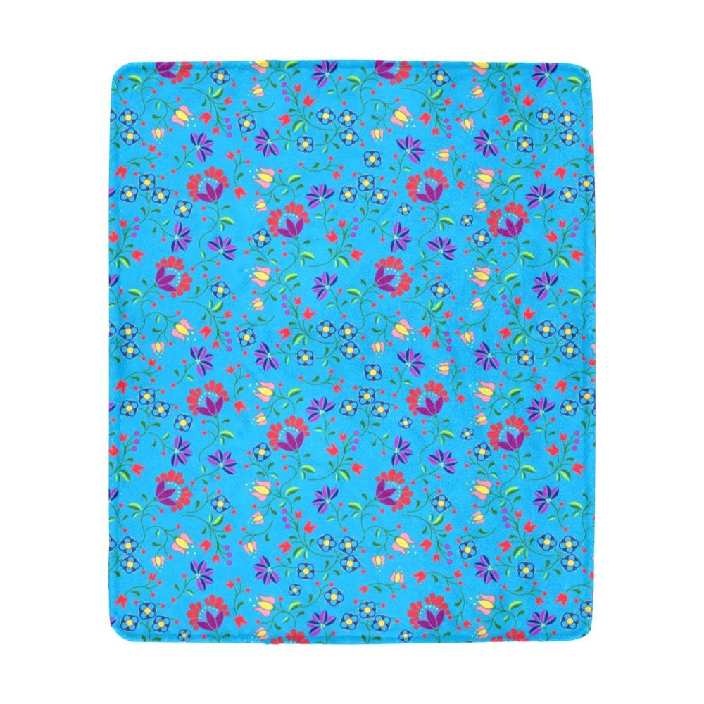 Fleur Indigine Ciel Ultra-Soft Micro Fleece Blanket 50