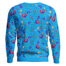 Load image into Gallery viewer, Fleur Indigine Ciel Unisex Crewneck Long Sleeve Top Herman 
