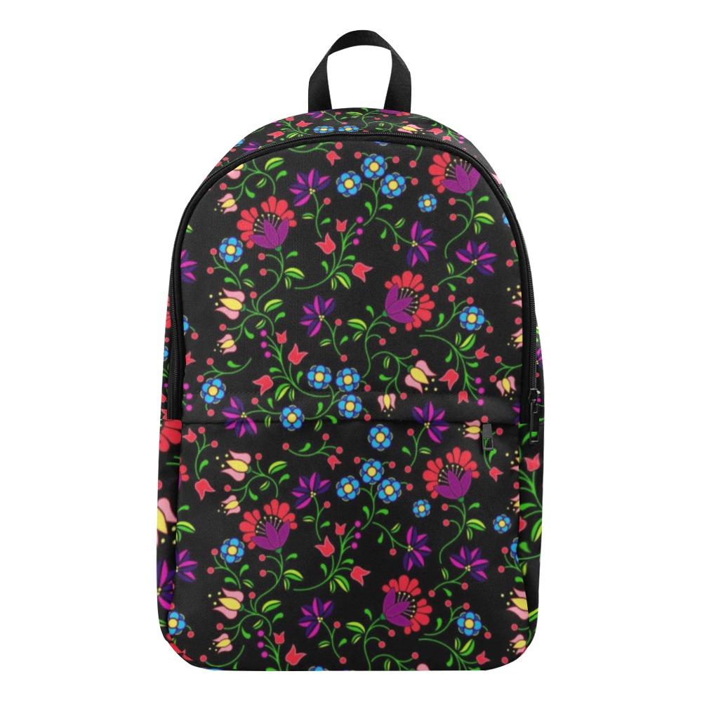 Fleur Indigine Fabric Backpack for Adult (Model 1659) Casual Backpack for Adult (1659) e-joyer 