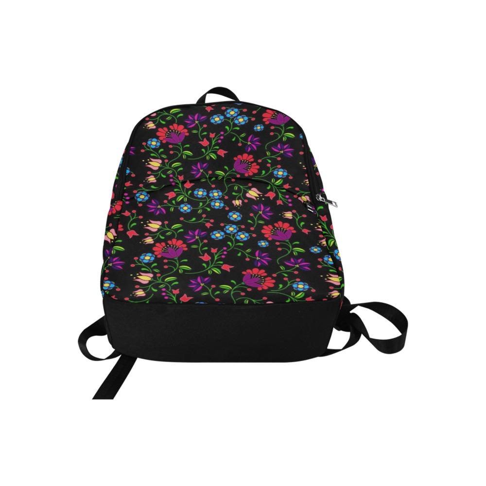 Fleur Indigine Fabric Backpack for Adult (Model 1659) Casual Backpack for Adult (1659) e-joyer 