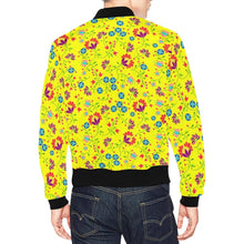 Load image into Gallery viewer, Fleur Indigine Mais All Over Print Bomber Jacket for Men (Model H19) All Over Print Bomber Jacket for Men (H19) e-joyer 
