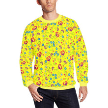 Load image into Gallery viewer, Fleur Indigine Mais All Over Print Crewneck Sweatshirt for Men (Model H18) shirt e-joyer 
