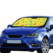 Load image into Gallery viewer, Fleur Indigine Mais Car Sun Shade 55&quot;x30&quot; Car Sun Shade e-joyer 
