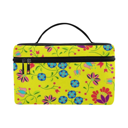 Fleur Indigine Mais Cosmetic Bag/Large (Model 1658) bag e-joyer 