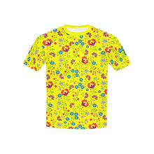 Load image into Gallery viewer, Fleur Indigine Mais Kids&#39; All Over Print T-shirt (USA Size) (Model T40) All Over Print T-shirt for Kid (T40) e-joyer 
