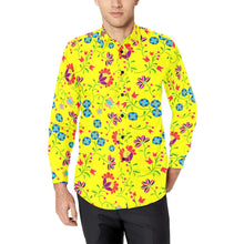 Load image into Gallery viewer, Fleur Indigine Mais Men&#39;s All Over Print Casual Dress Shirt (Model T61) Men&#39;s Dress Shirt (T61) e-joyer 
