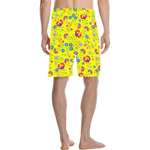 Load image into Gallery viewer, Fleur Indigine Mais Men&#39;s All Over Print Casual Shorts (Model L23) Men&#39;s Casual Shorts (L23) e-joyer 
