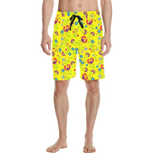 Load image into Gallery viewer, Fleur Indigine Mais Men&#39;s All Over Print Casual Shorts (Model L23) Men&#39;s Casual Shorts (L23) e-joyer 
