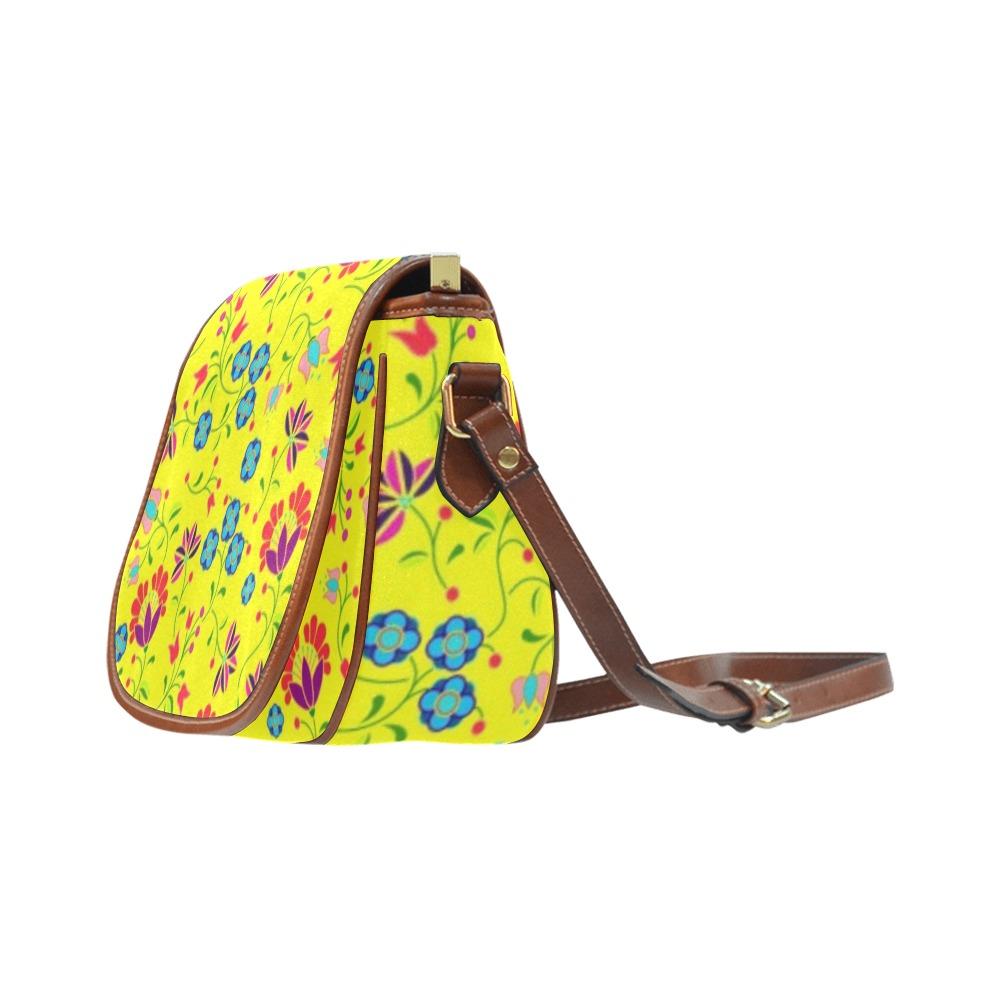 Fleur Indigine Mais Saddle Bag/Large (Model 1649) bag e-joyer 