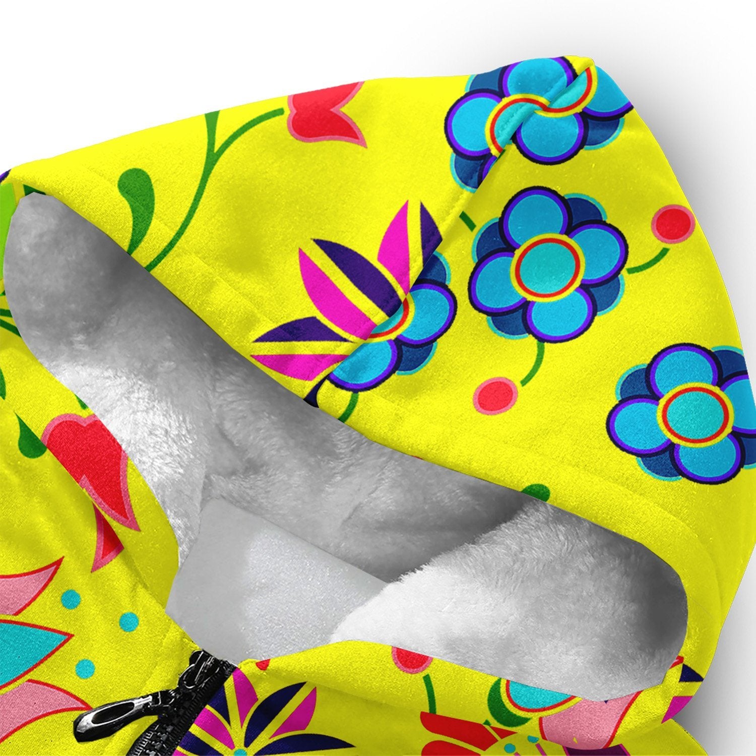 Fleur Indigine Mais Sherpa Hoodie hoodie Herman 
