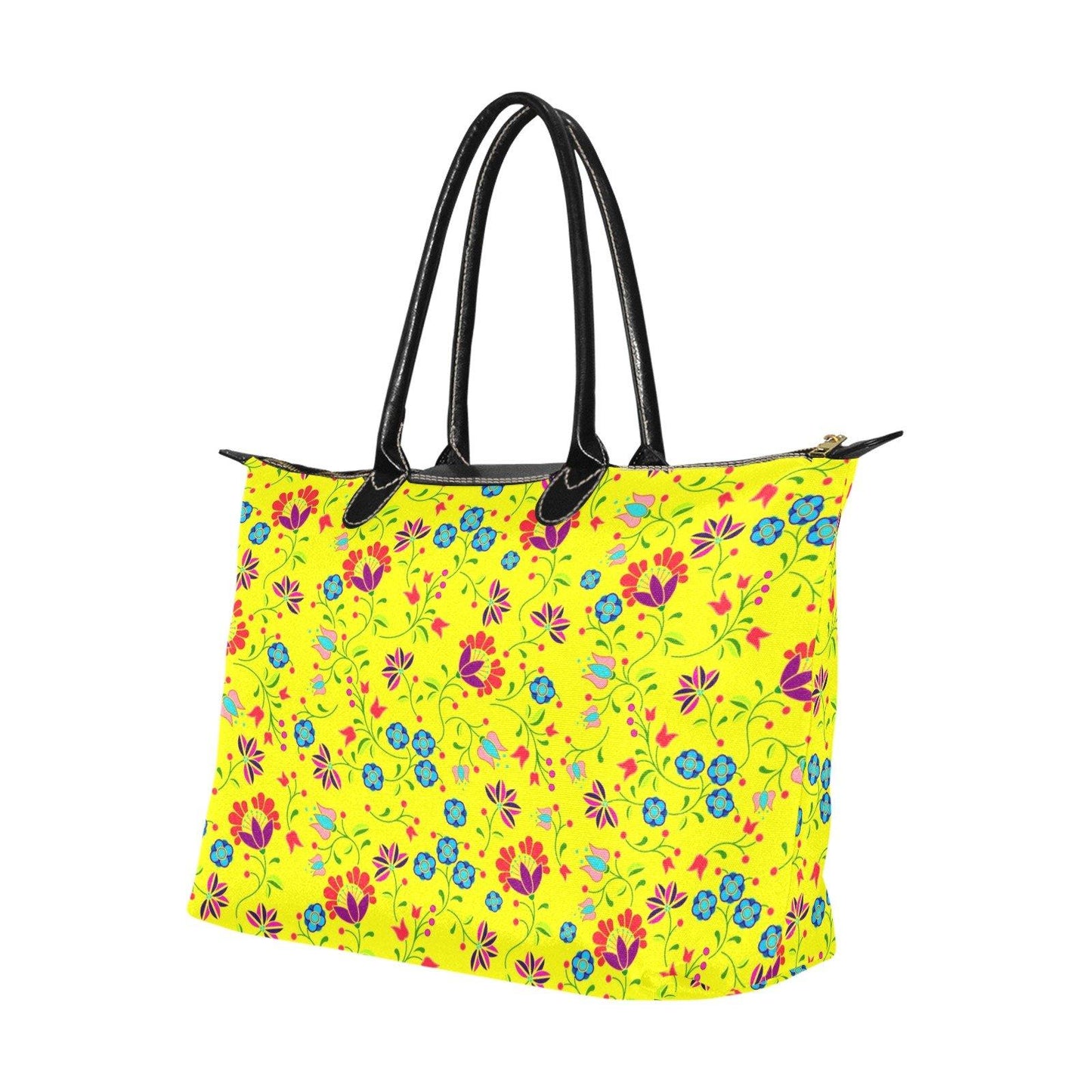 Fleur Indigine Mais Single-Shoulder Lady Handbag (Model 1714) bag e-joyer 