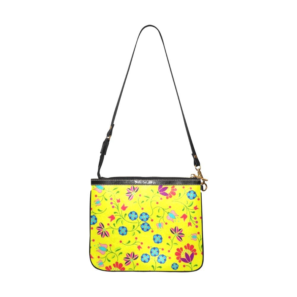 Fleur Indigine Mais Small Shoulder Bag by 49 Dzine