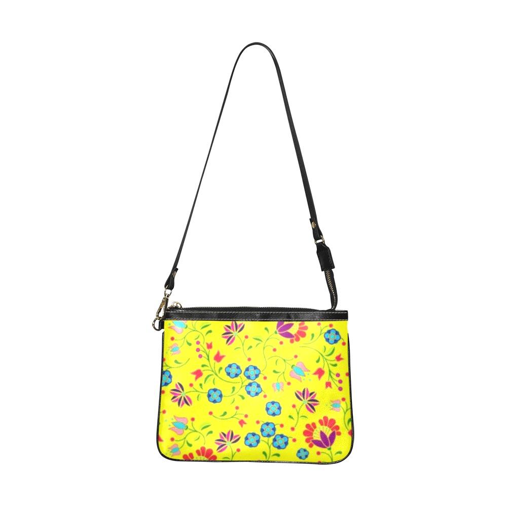 Fleur Indigine Mais Small Shoulder Bag (Model 1710) Small Shoulder Bag (1710) e-joyer 