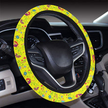 Load image into Gallery viewer, Fleur Indigine Mais Steering Wheel Cover with Elastic Edge Steering Wheel Cover with Elastic Edge e-joyer 
