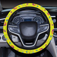 Load image into Gallery viewer, Fleur Indigine Mais Steering Wheel Cover with Elastic Edge Steering Wheel Cover with Elastic Edge e-joyer 
