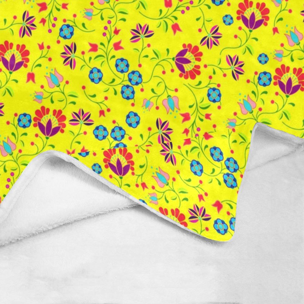 Fleur Indigine Mais Ultra-Soft Micro Fleece Blanket 40"x50" Ultra-Soft Blanket 40''x50'' e-joyer 