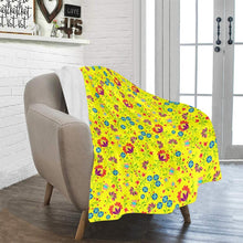 Load image into Gallery viewer, Fleur Indigine Mais Ultra-Soft Micro Fleece Blanket 40&quot;x50&quot; Ultra-Soft Blanket 40&#39;&#39;x50&#39;&#39; e-joyer 
